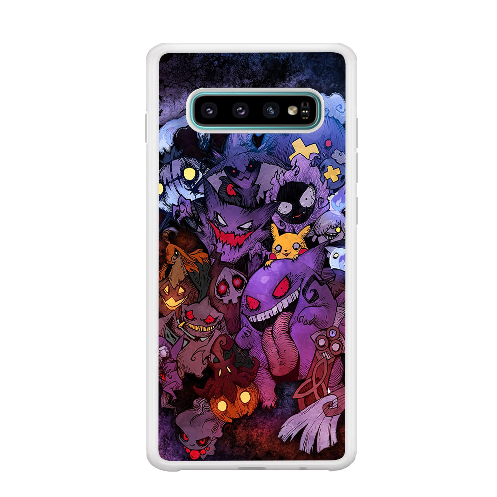 Pokemon Halloween Costume Gengar Samsung Galaxy S10 Plus Case