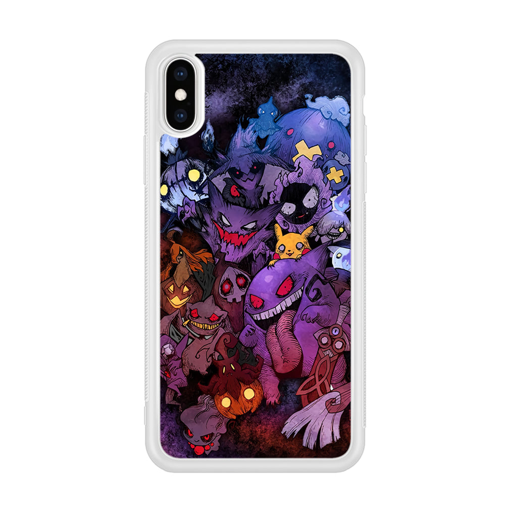Pokemon Halloween Costume Gengar iPhone Xs Max Case