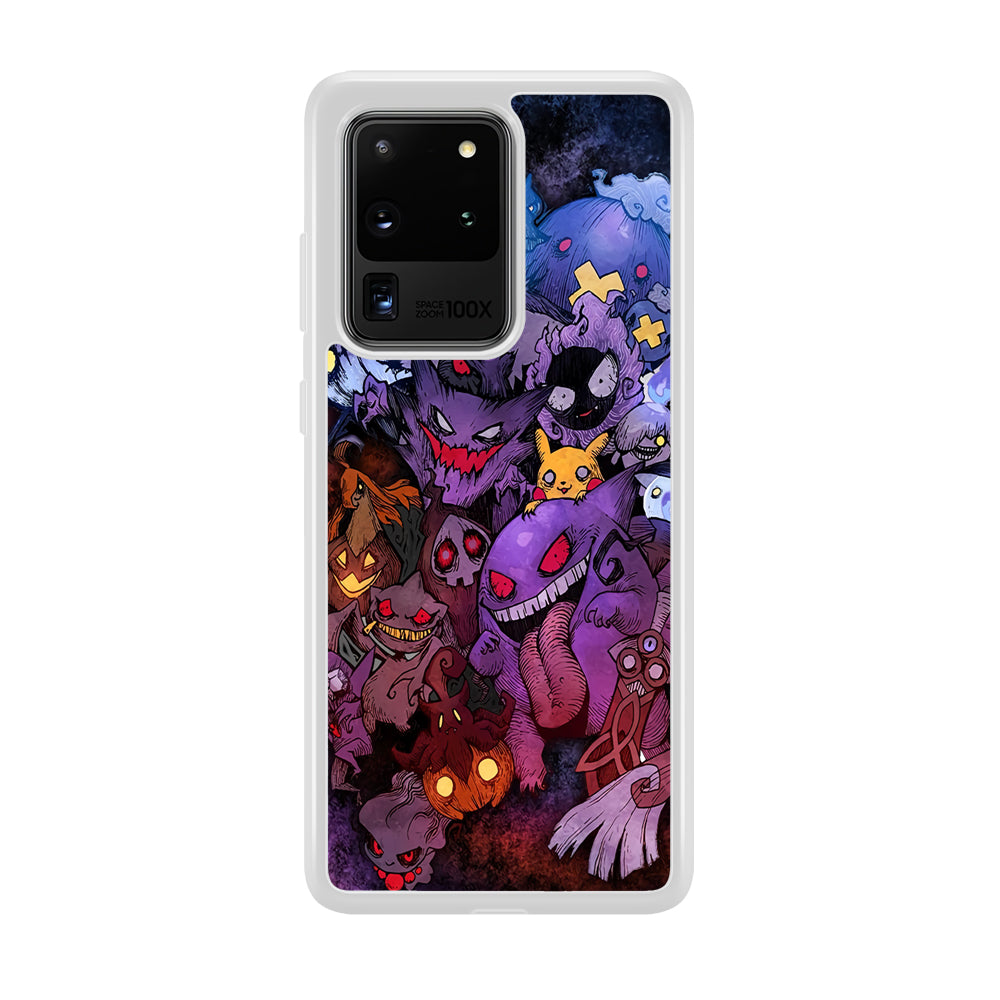 Pokemon Halloween Costume Gengar Samsung Galaxy S20 Ultra Case
