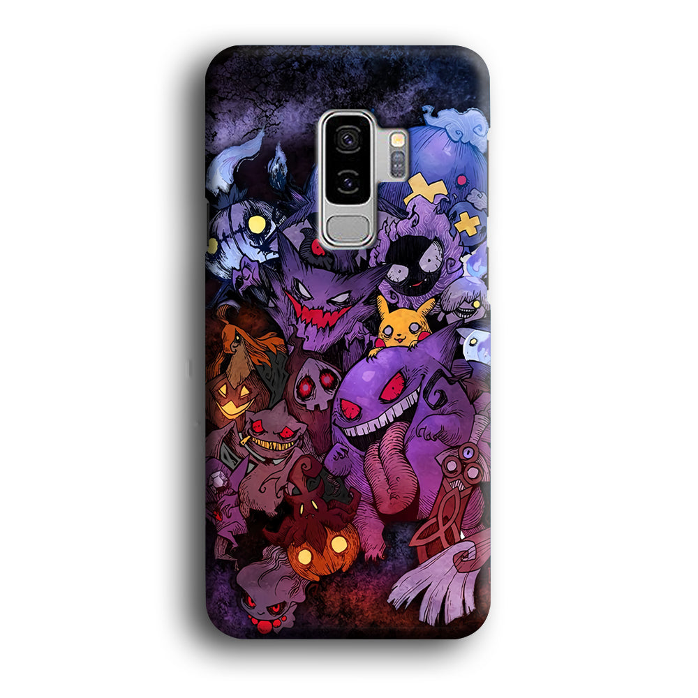 Pokemon Halloween Costume Gengar Samsung Galaxy S9 Plus Case