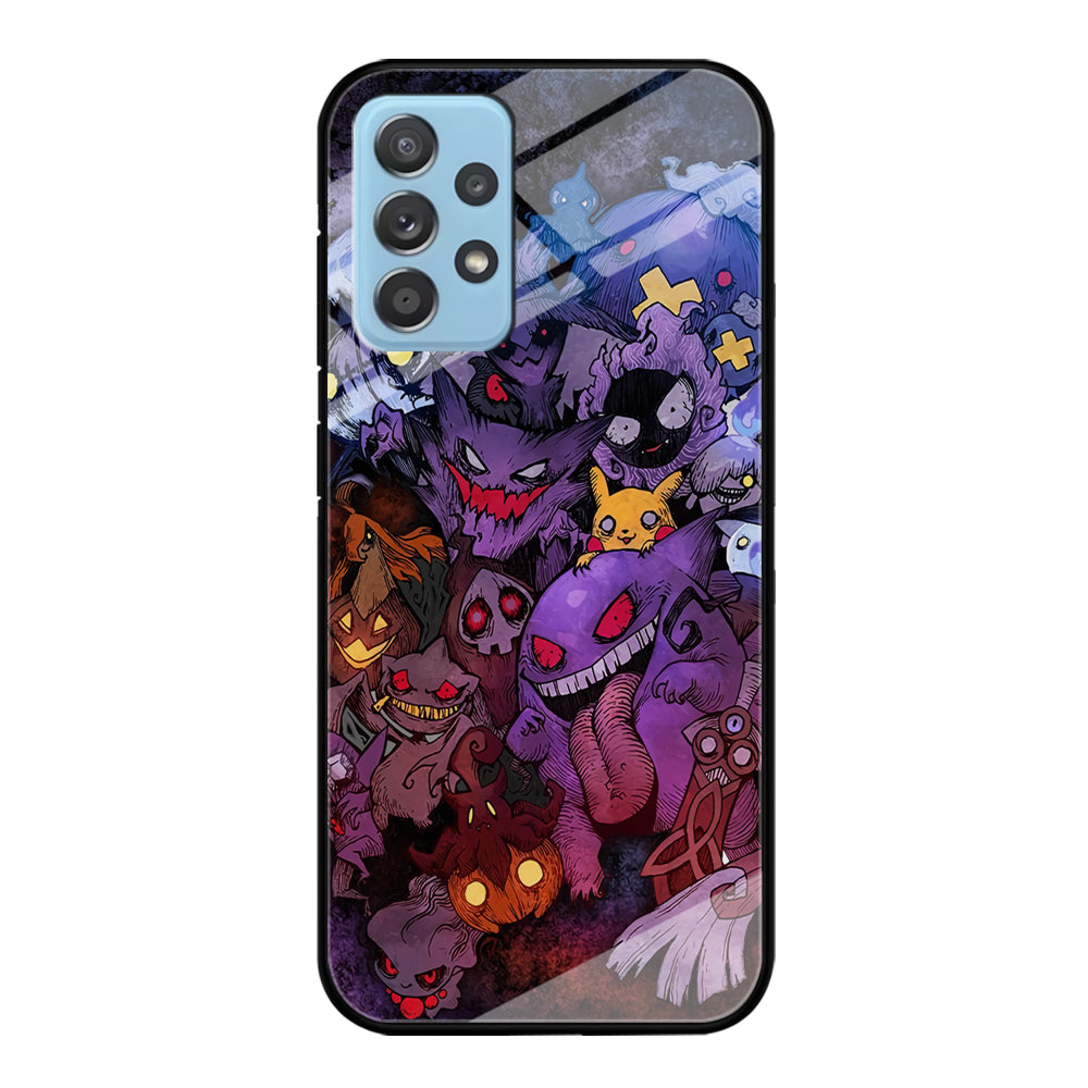 Pokemon Halloween Costume Gengar Samsung Galaxy A72 Case