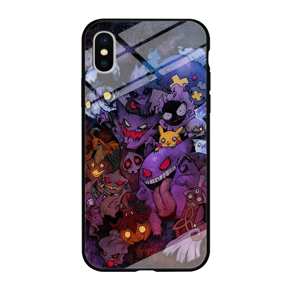 Pokemon Halloween Costume Gengar iPhone X Case