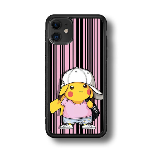 Pokemon Pikachu Casual Outfit iPhone 11 Case