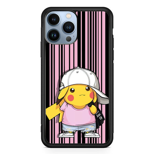 Pokemon Pikachu Casual Outfit iPhone 13 Pro Max Case
