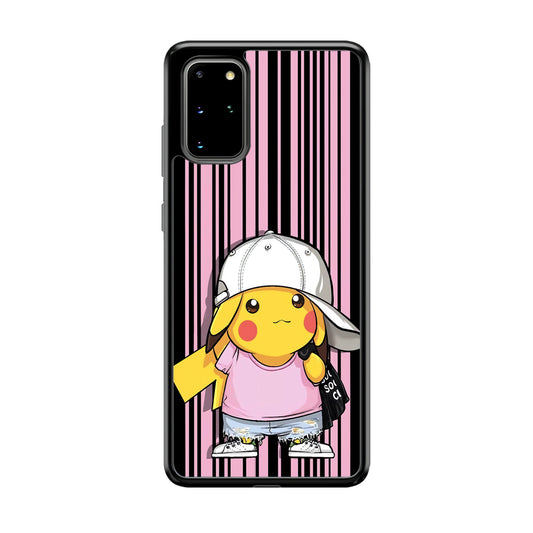 Pokemon Pikachu Casual Outfit Samsung Galaxy S20 Plus Case