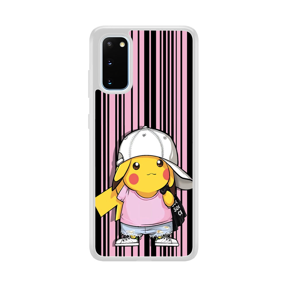 Pokemon Pikachu Casual Outfit Samsung Galaxy S20 Case