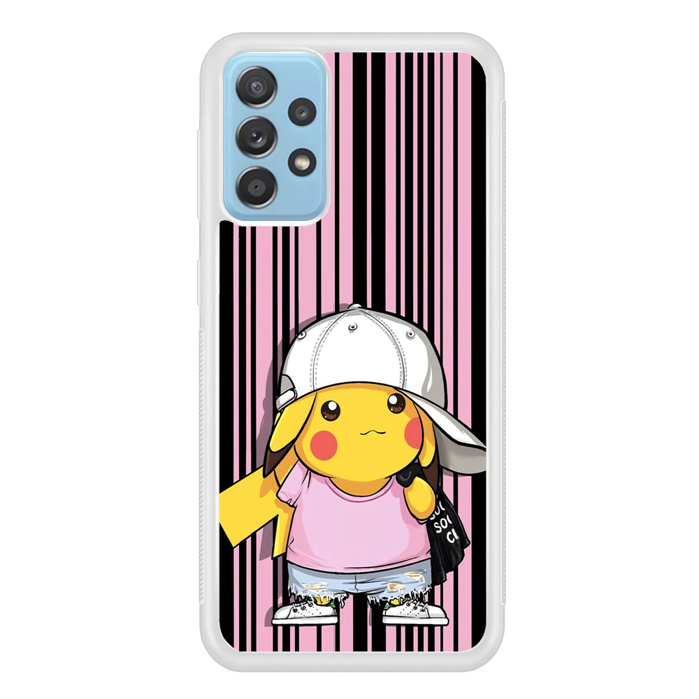 Pokemon Pikachu Casual Outfit Samsung Galaxy A52 Case