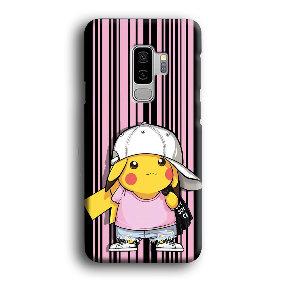 Pokemon Pikachu Casual Outfit Samsung Galaxy S9 Plus Case