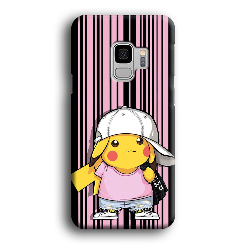 Pokemon Pikachu Casual Outfit Samsung Galaxy S9 Case