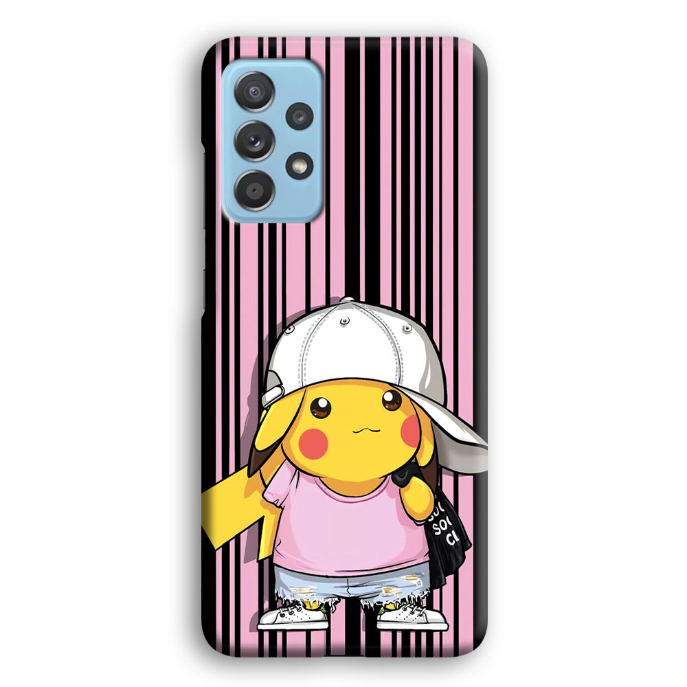 Pokemon Pikachu Casual Outfit Samsung Galaxy A72 Case