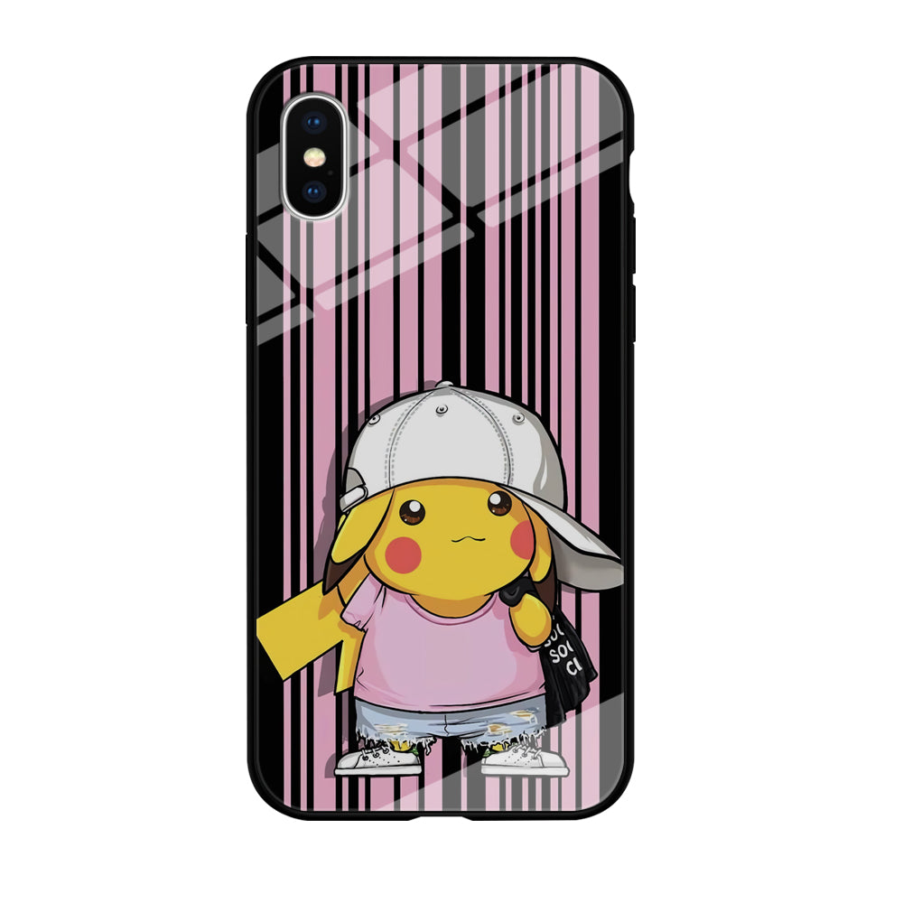 Pokemon Pikachu Casual Outfit iPhone X Case
