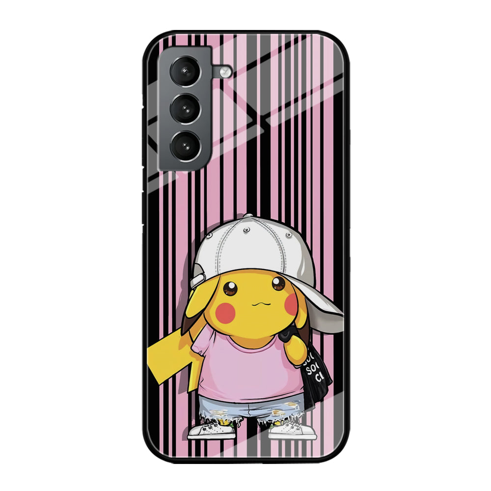 Pokemon Pikachu Casual Outfit Samsung Galaxy S21 Plus Case