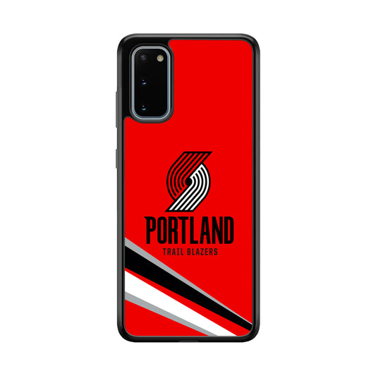Portland Trail Blazers Alternate of Red Jersey Samsung Galaxy S20 Case