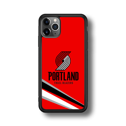 Portland Trail Blazers Alternate of Red Jersey iPhone 11 Pro Max Case