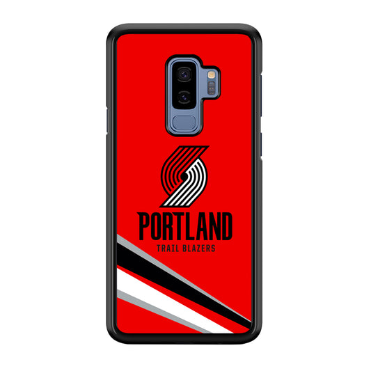 Portland Trail Blazers Alternate of Red Jersey Samsung Galaxy S9 Plus Case