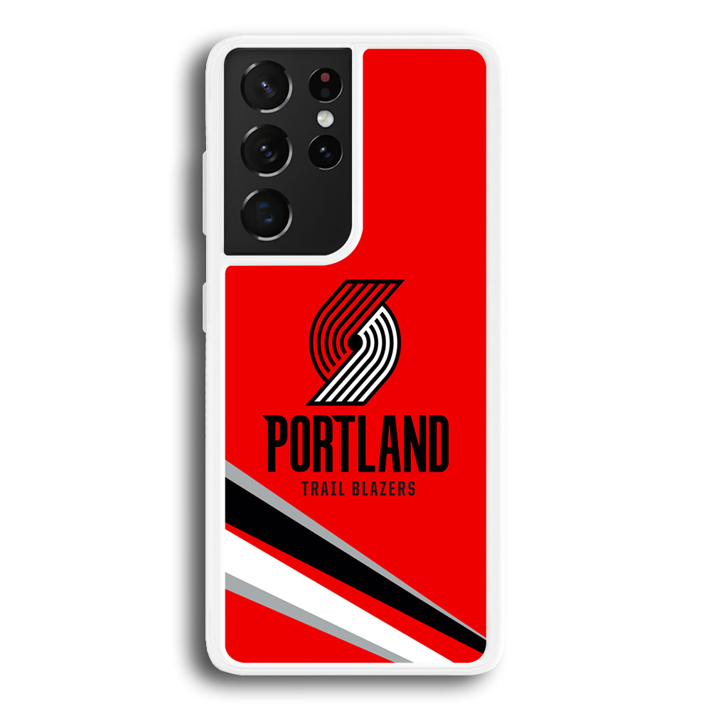 Portland Trail Blazers Alternate of Red Jersey Samsung Galaxy S21 Ultra Case