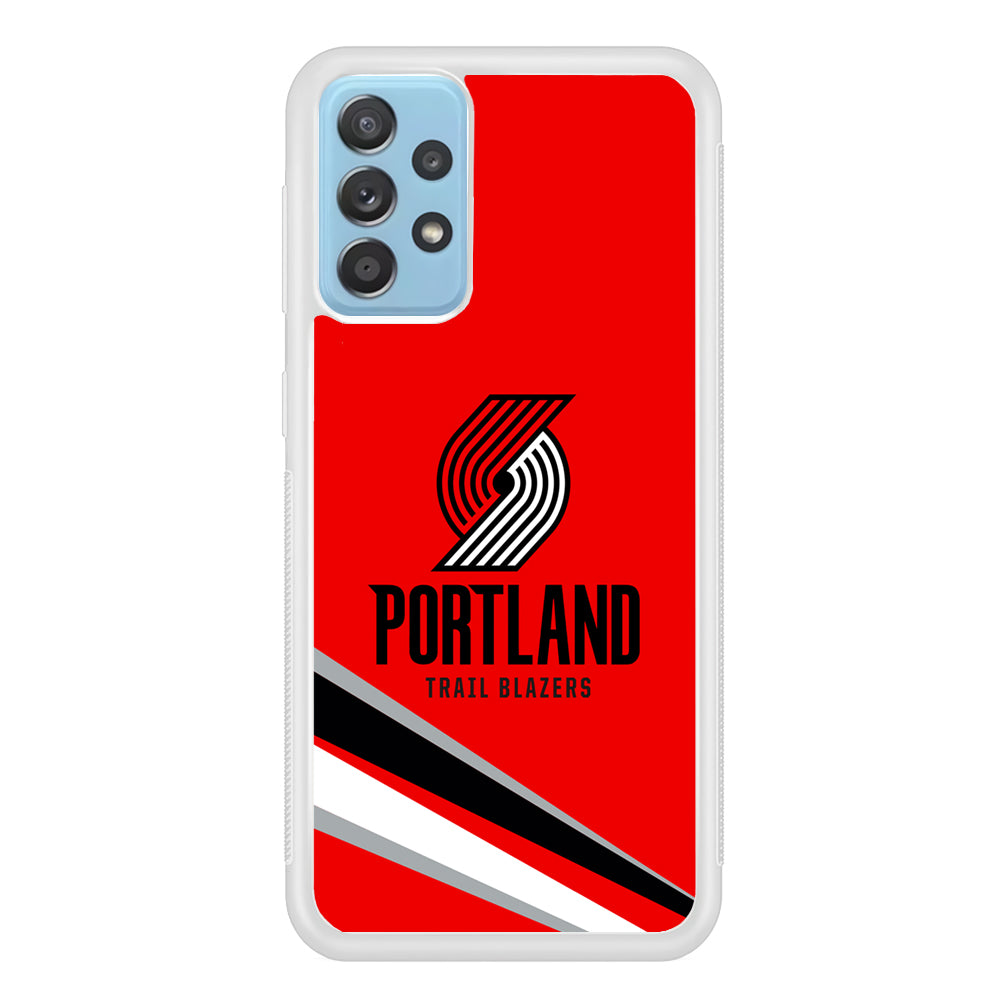 Portland Trail Blazers Alternate of Red Jersey Samsung Galaxy A72 Case