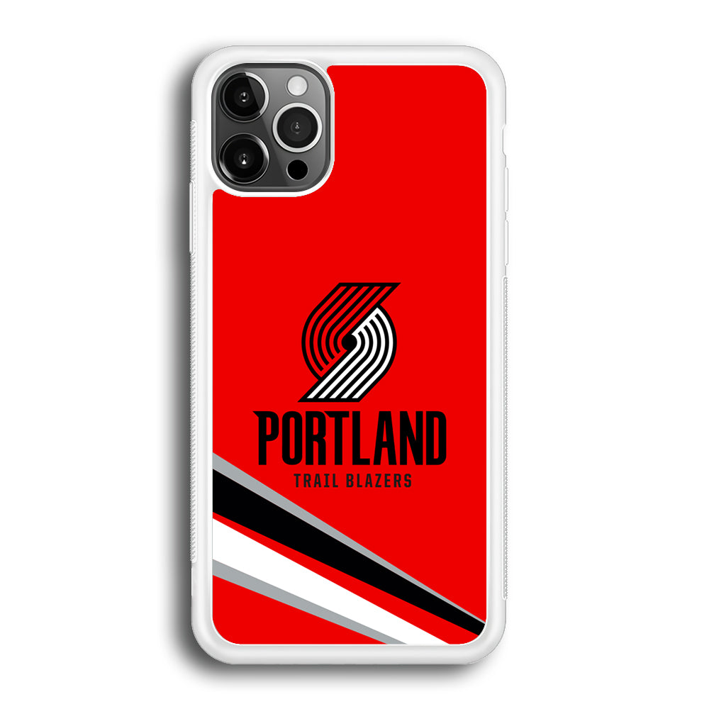 Portland Trail Blazers Alternate of Red Jersey iPhone 12 Pro Case