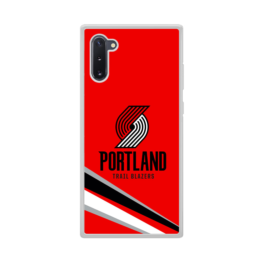 Portland Trail Blazers Alternate of Red Jersey Samsung Galaxy Note 10 Case