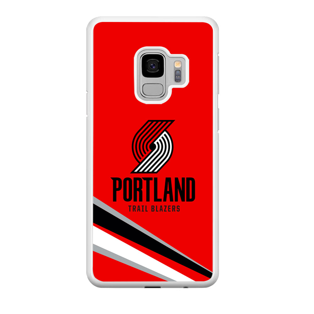 Portland Trail Blazers Alternate of Red Jersey Samsung Galaxy S9 Case