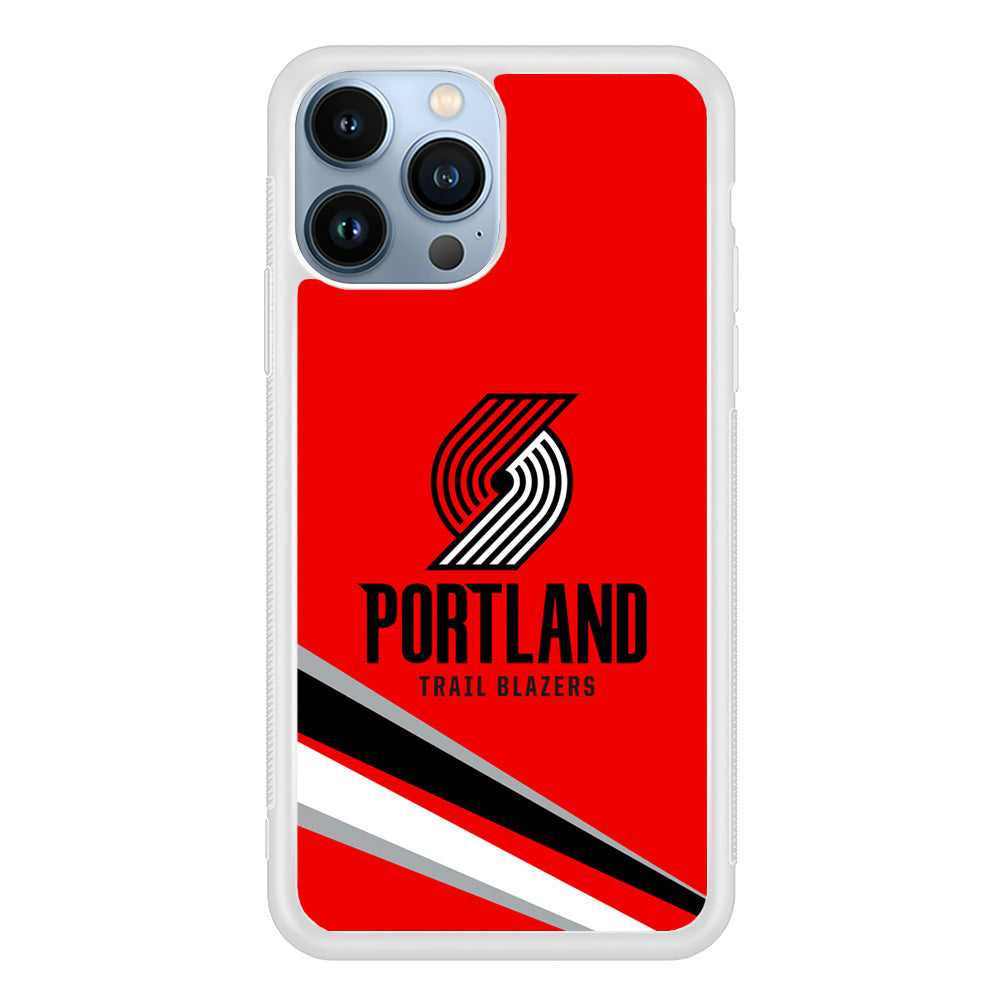 Portland Trail Blazers Alternate of Red Jersey iPhone 13 Pro Max Case