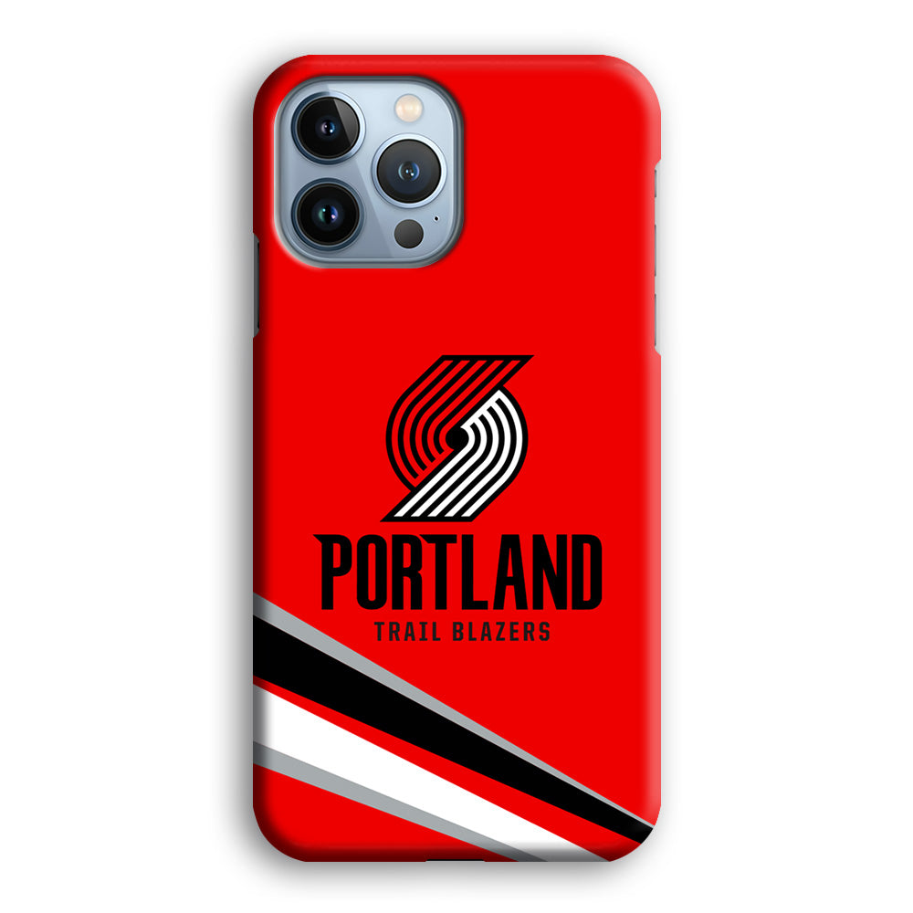 Portland Trail Blazers Alternate of Red Jersey iPhone 13 Pro Max Case