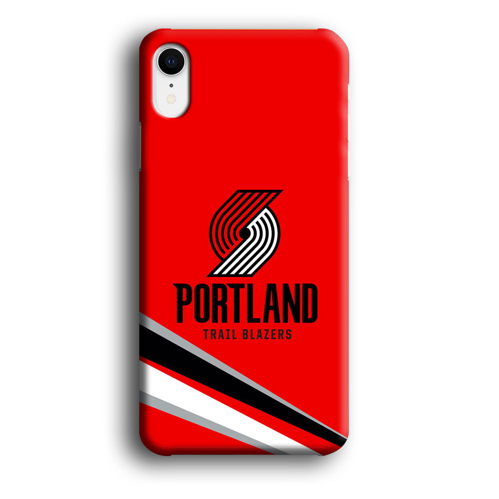 Portland Trail Blazers Alternate of Red Jersey iPhone XR Case