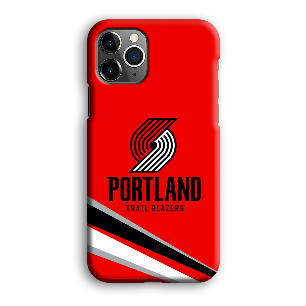 Portland Trail Blazers Alternate of Red Jersey iPhone 12 Pro Case