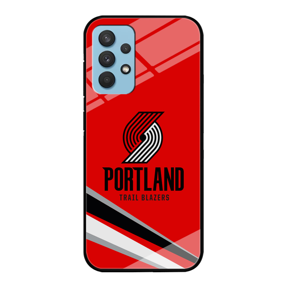 Portland Trail Blazers Alternate of Red Jersey Samsung Galaxy A32 Case