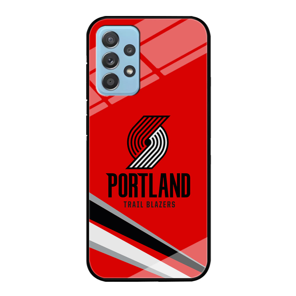 Portland Trail Blazers Alternate of Red Jersey Samsung Galaxy A72 Case