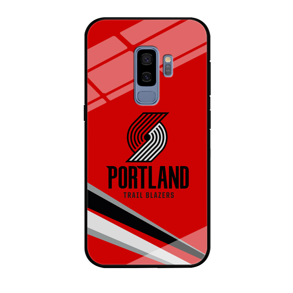 Portland Trail Blazers Alternate of Red Jersey Samsung Galaxy S9 Plus Case