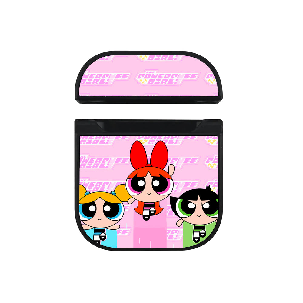 Powerpuff Girls Blossom Bubbles Buttercup Hard Plastic Case Cover For Apple Airpods