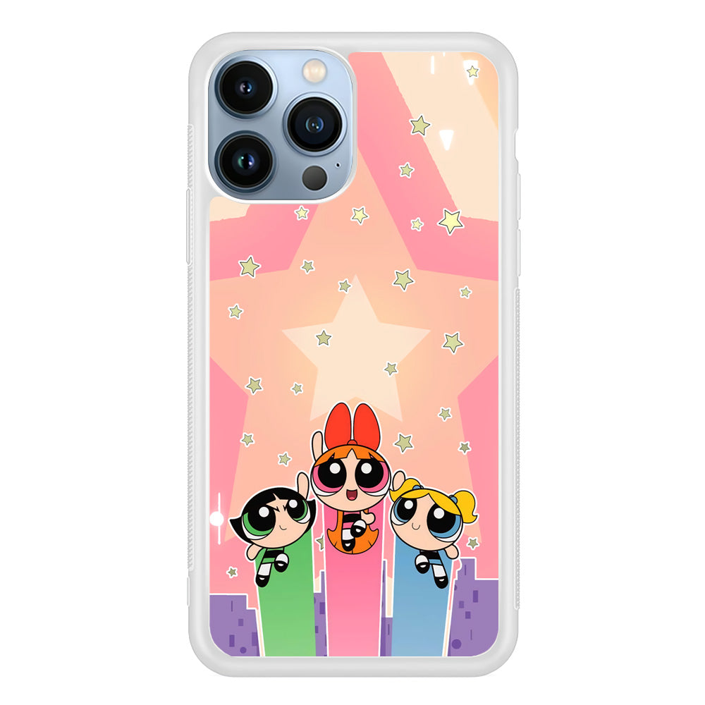 Powerpuff Girls Jump Into Universe iPhone 13 Pro Max Case