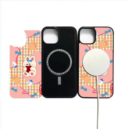 Pretty Little Doll Big Red Love Magsafe iPhone Case