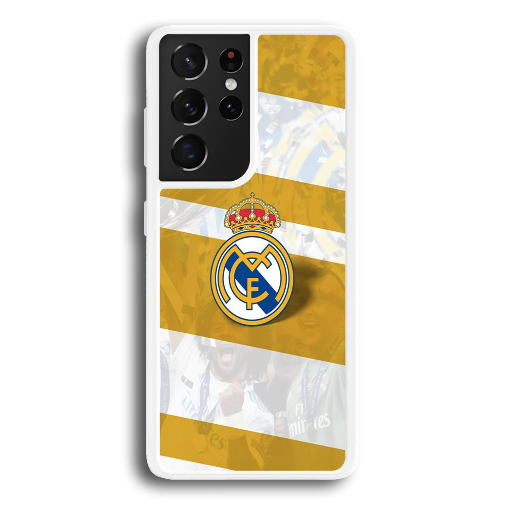 Real Madrid Pride of History Samsung Galaxy S21 Ultra Case