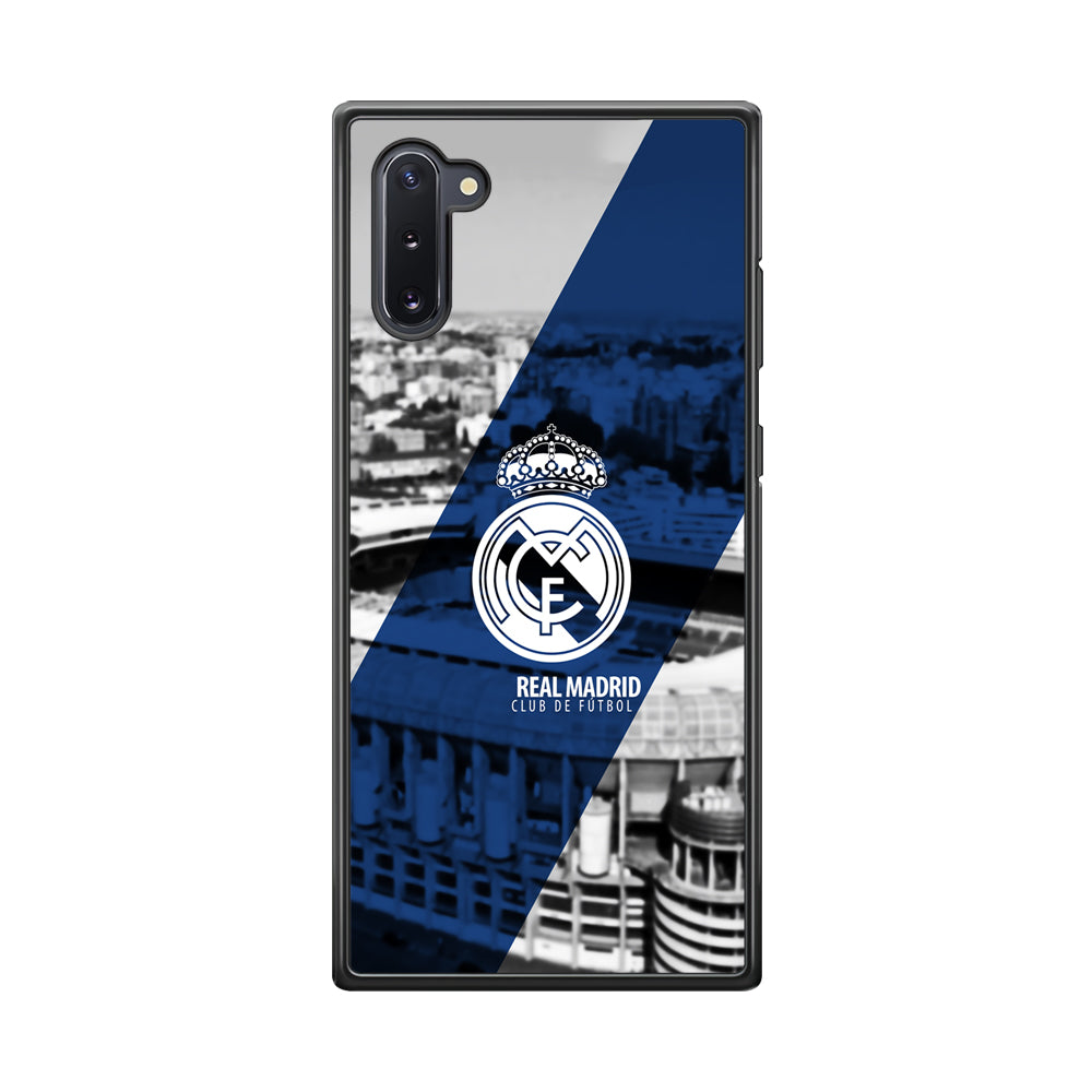 Real Madrid White Silhouette Samsung Galaxy Note 10 Case