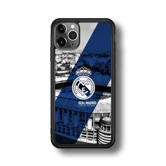 Real Madrid White Silhouette iPhone 11 Pro Max Case
