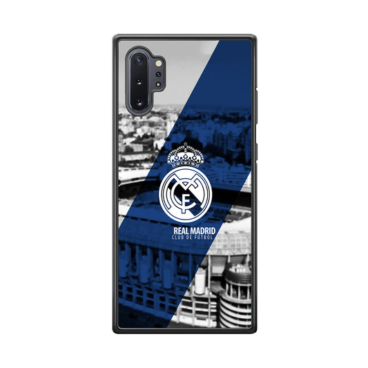 Real Madrid White Silhouette Samsung Galaxy Note 10 Plus Case