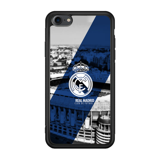 Real Madrid White Silhouette iPhone 7 Case