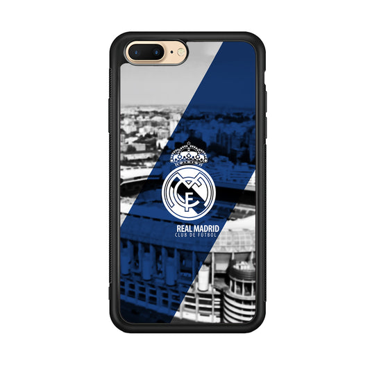 Real Madrid White Silhouette iPhone 7 Plus Case