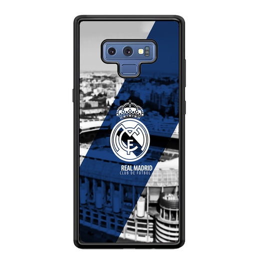 Real Madrid White Silhouette Samsung Galaxy Note 9 Case