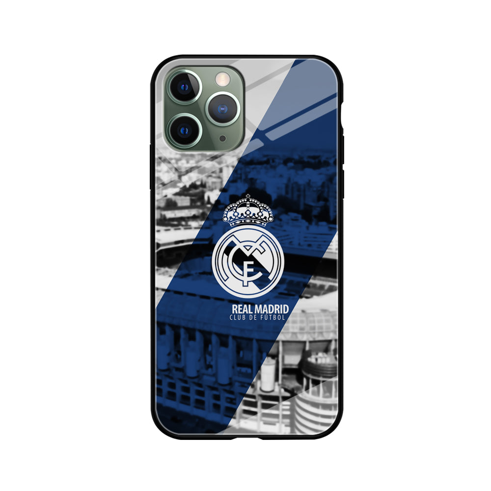 Real Madrid White Silhouette iPhone 11 Pro Max Case