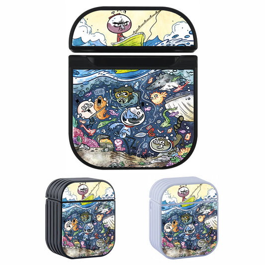 Regular Show Dive Prank Friends Hard Plastic Case Cover For Apple Airpods
