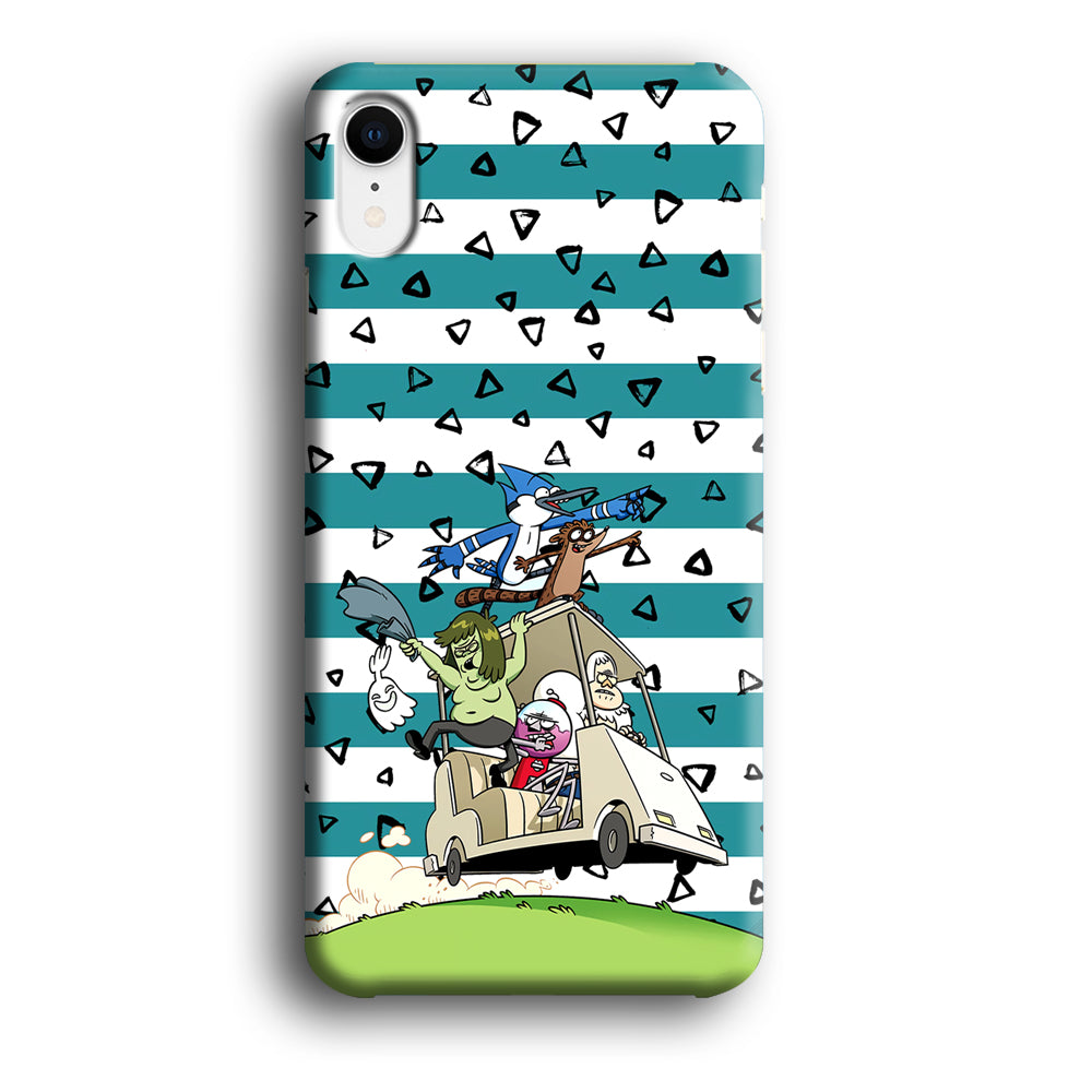 Regular Show Keep It Moving iPhone XR Case
