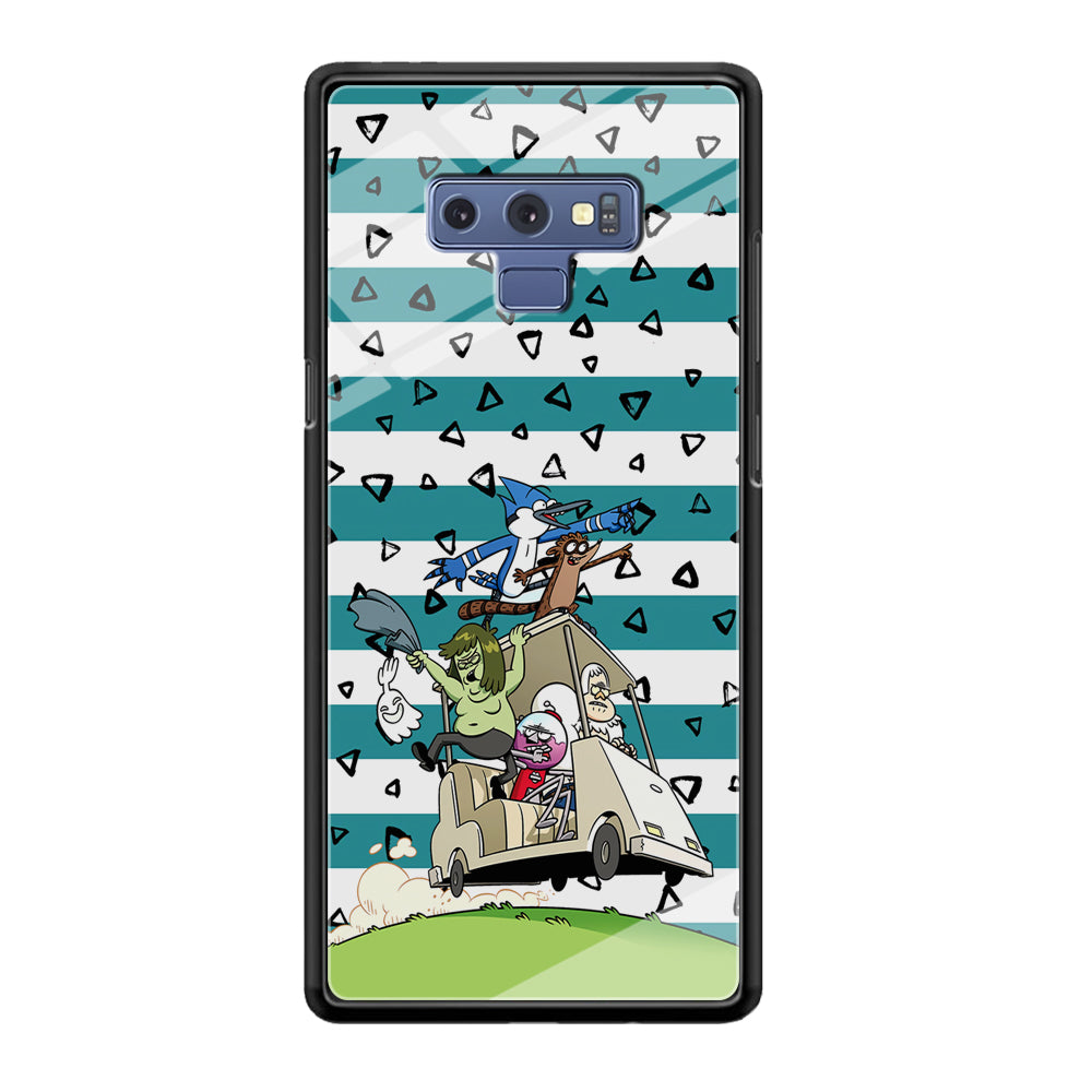 Regular Show Keep It Moving Samsung Galaxy Note 9 Case