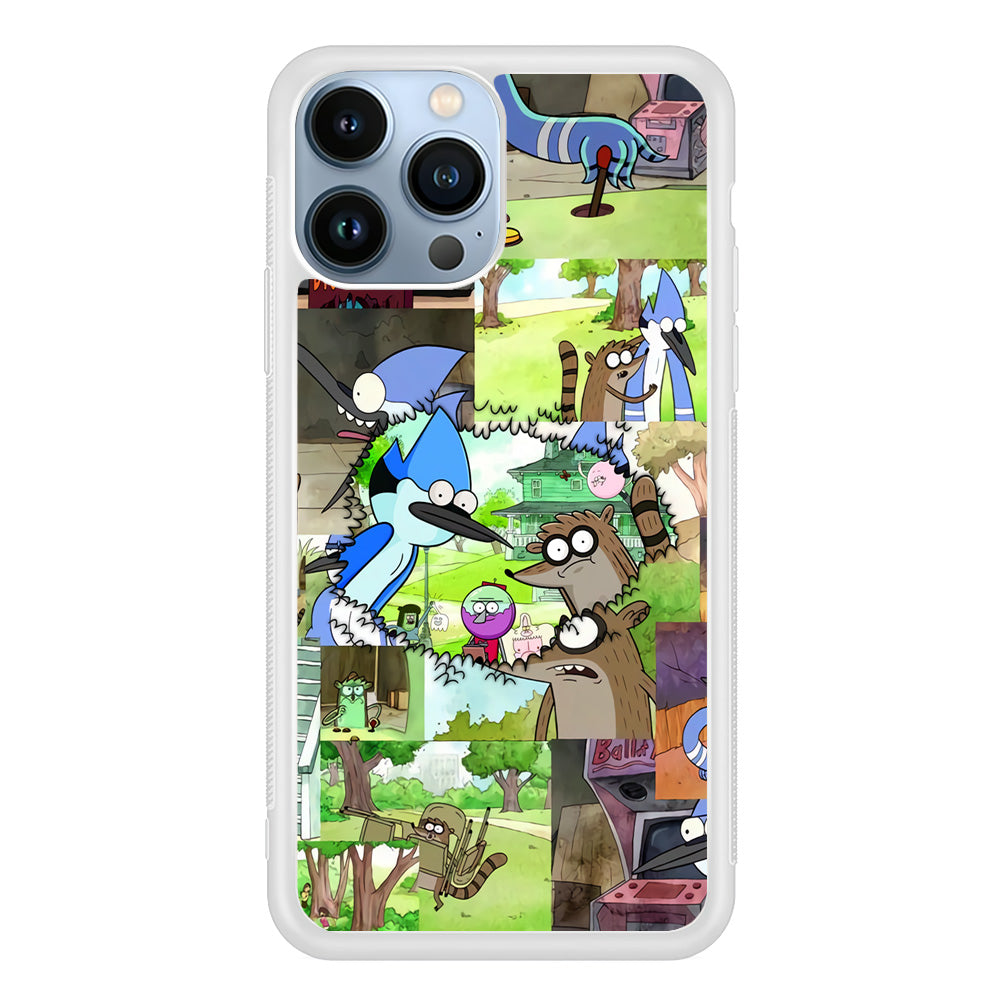 Regular Show Peek into The Past iPhone 13 Pro Max Case