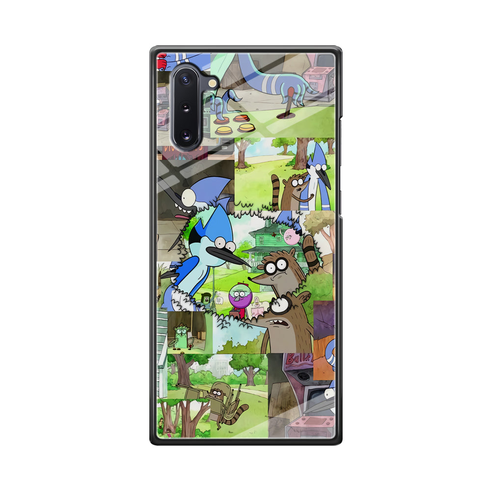 Regular Show Peek into The Past Samsung Galaxy Note 10 Case