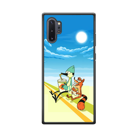 Regular Show Sunny Hot Day Samsung Galaxy Note 10 Plus Case