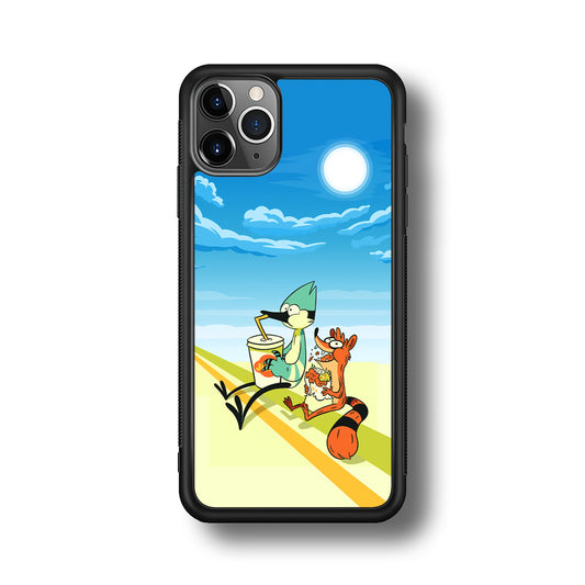 Regular Show Sunny Hot Day iPhone 11 Pro Max Case