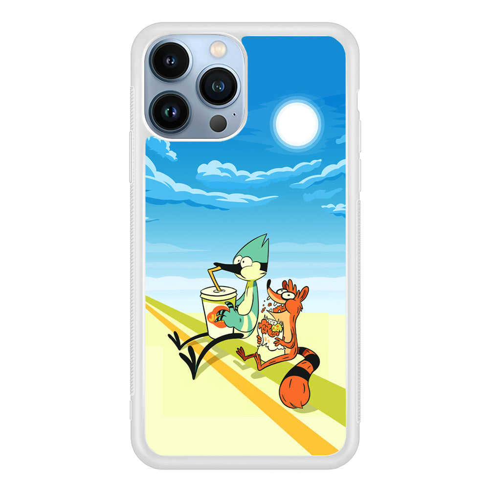 Regular Show Sunny Hot Day iPhone 13 Pro Max Case